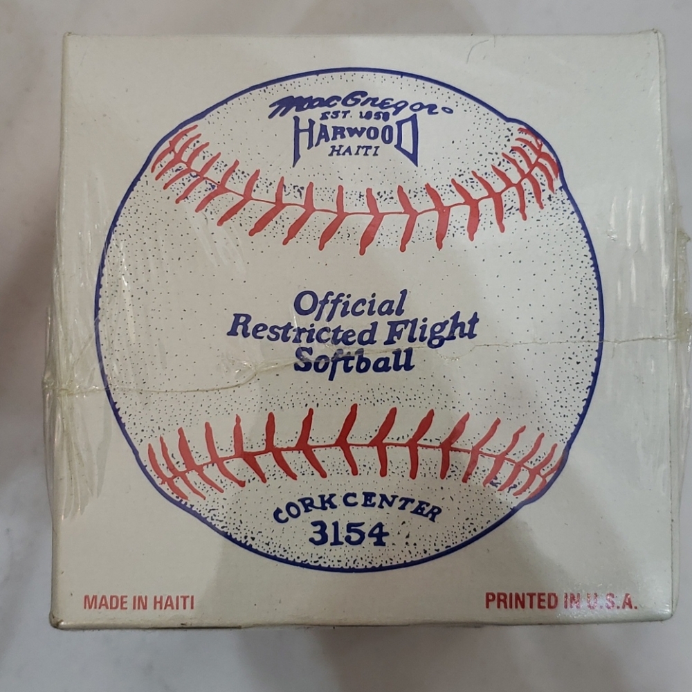 NIB Vintage MacGregor Harwood Softball